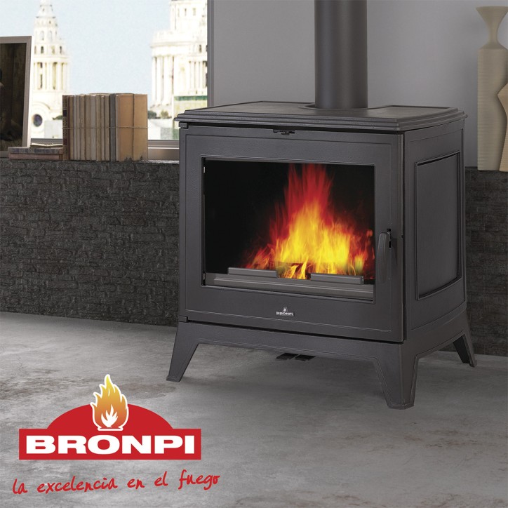 Poêle à bois en fonte PRESTON - 14.3kw