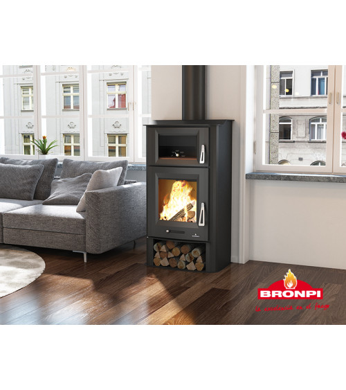 Poêle à bois en fonte TUDELA - 13kw