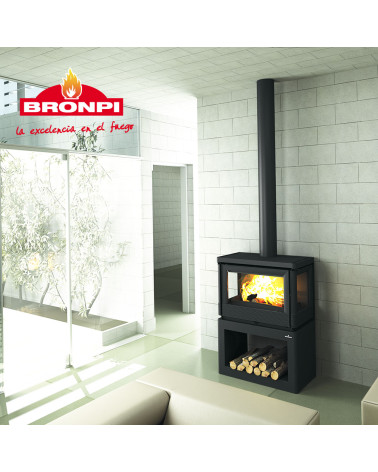 Poêle à bois en fonte VERSALLES - 13KW
