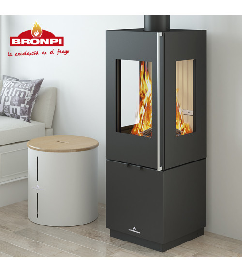 Stufa a legna BOMBAY-3C - 7kw