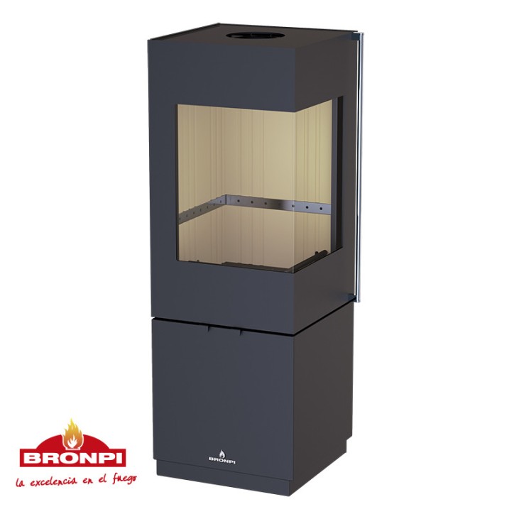 Poêle à bois BOMBAY-E - 7kw