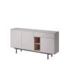 Buffet INOX gris 175 x 89 cm