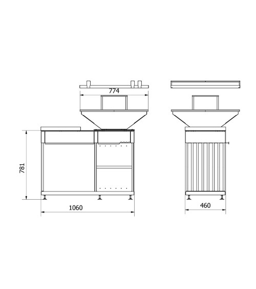 BARBECUE QUADRUM HORIZONTAL