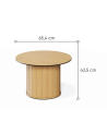 Mesa de centro Rotto - 66cm