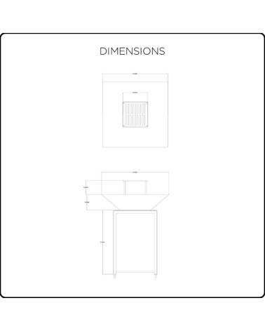 Barbecue SQUARE 750