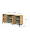 Credenza Rotto - 200cm