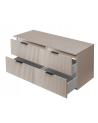 Mobile da bagno sotto lavabo con colonna -  Flow crema