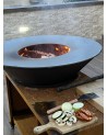 Barbecue FIESTA ISLAND rouille 75 cm