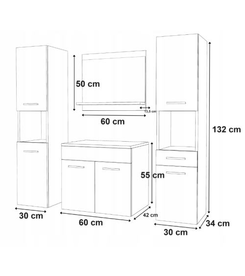 Mueble de Baño Paris