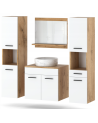 Meuble de Salle de Bain Paris Blanc