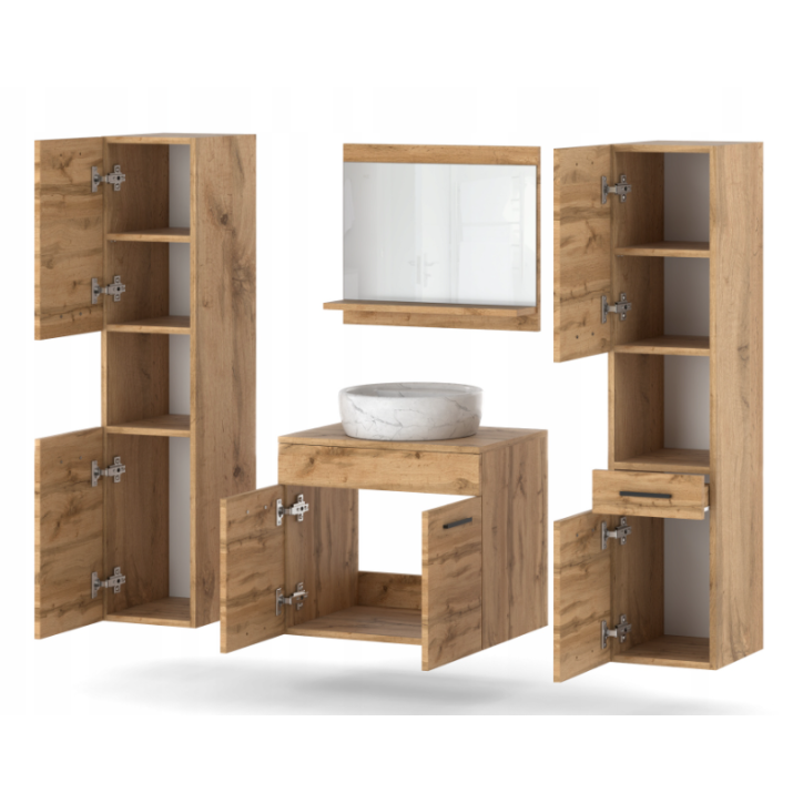 copy of Meuble salle de bain PERRI BLANC