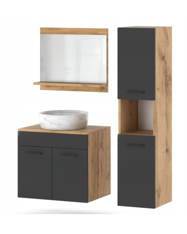 copy of Meuble salle de bain PERRI BLANC