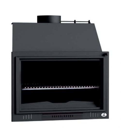 Barbecue Amaury-  Foyer ouvert sans porte à bois 70 cm - Cendrier Amovible