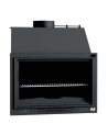 Barbecue Amaury-  Foyer ouvert sans porte à bois 70 cm - Cendrier Amovible