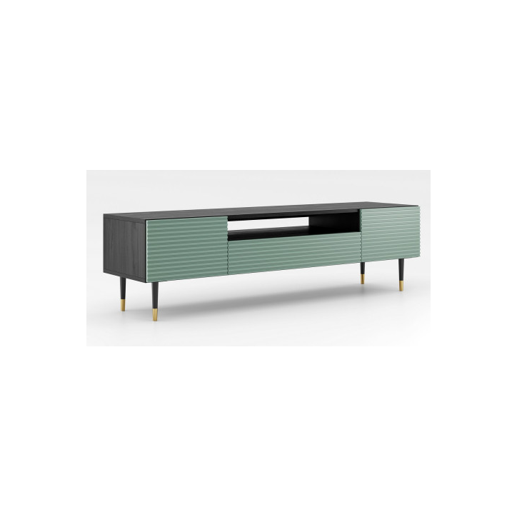 copy of Ensemble meuble TV BERRAK Noyer - blanc