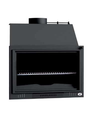 Barbecue Isidore - Foyer ouvert sans porte à bois 100 cm - Cendrier Amovible