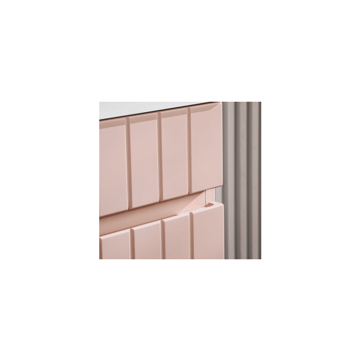 Set bagno Iconic Rosa - 2 lavabi, 1 colonna
