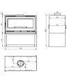 copy of Insert cheminée à bois AUVYS 10 kW