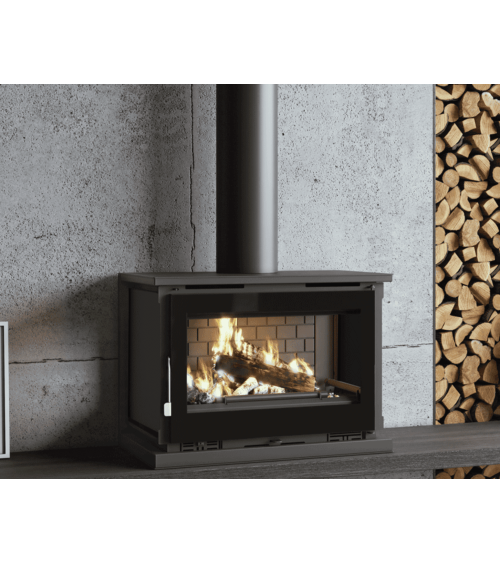 Poêle à bois à suspendre - 18kw