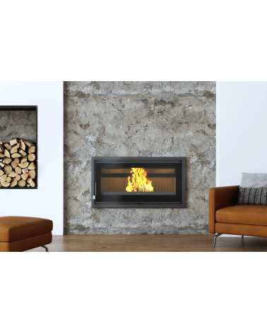 Caminetto a legna con cappa - 17,9 kW