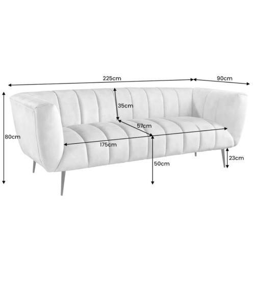 Ensemble canapé d'angle convertible KRAFT U