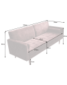 copy of Ensemble canapé d'angle convertible KRAFT U