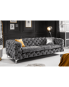 Canapé MODERN BAROCK gris foncé - 240 cm