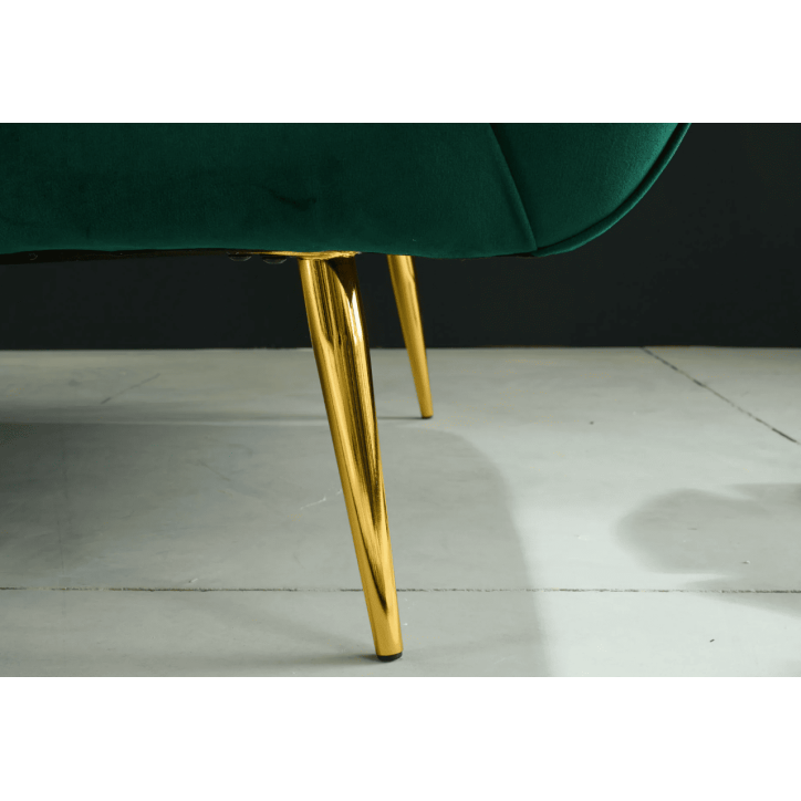 Canapé NOBLESSE 165 cm vert émeraude