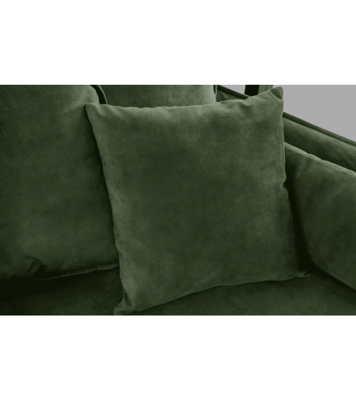 Conjunto de sofá-cama de canto KRAFT U