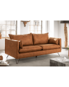 Sofá ROCCO 194 cm marrón antiguo