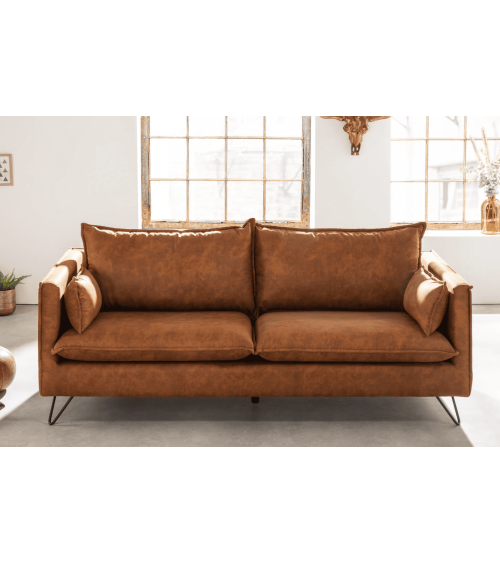 Divano ROCCO 194 cm marrone antico