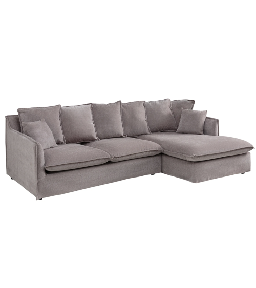 Conjunto de sofá-cama de canto KRAFT U