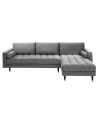Canapé d'angle COZY VELVET 260 cm