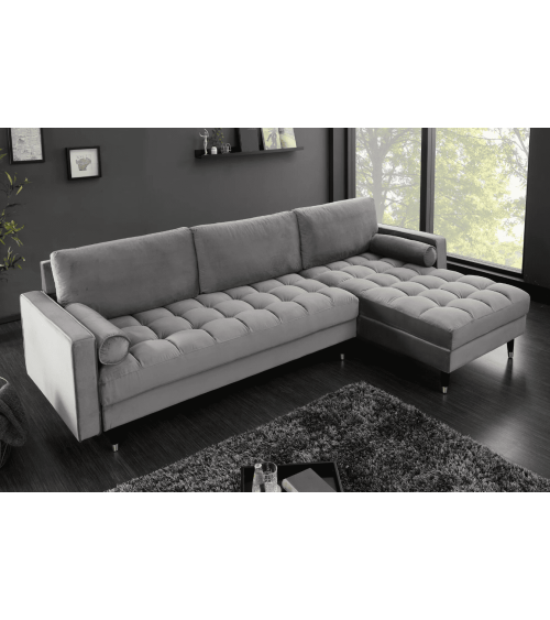 Sofá esquinero COZY VELVET de 260 cm