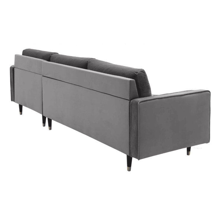 Sofá esquinero COZY VELVET de 260 cm