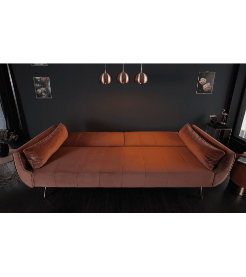 Conjunto de sofá-cama de canto KRAFT U