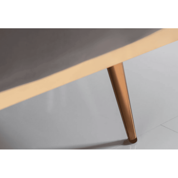 Sofá cama BELLEZZA 210 cm terciopelo gris