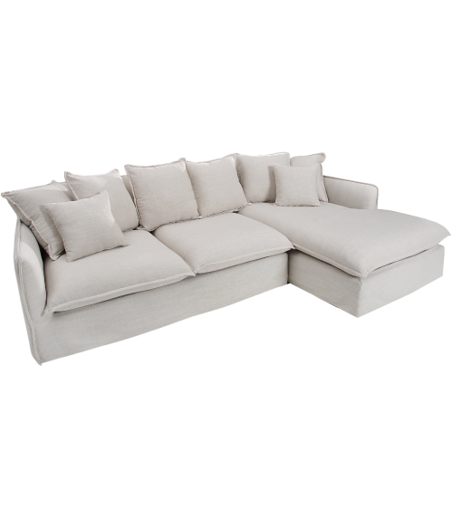 Conjunto de sofá-cama de canto KRAFT U