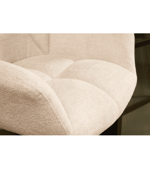 Tabouret/chaise de bar TEXAS cuir rouge