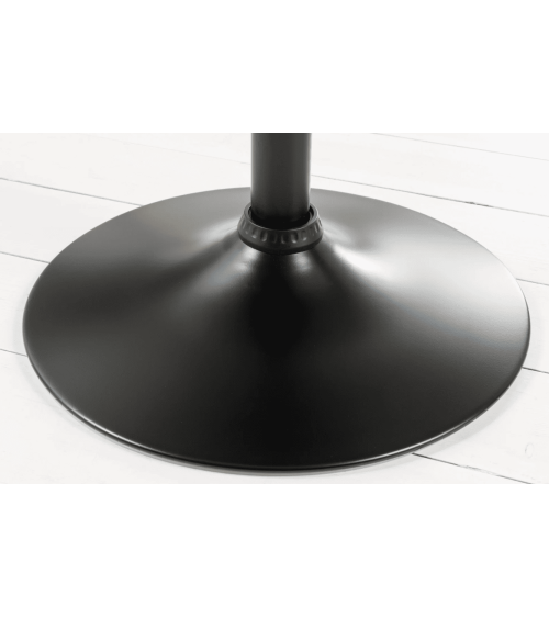 Taburete de bar COMFORT ajustable de 64 a 85 cm en tejido cord gris