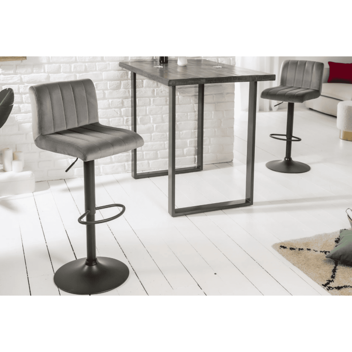 copy of Tabouret/chaise de bar TEXAS cuir rouge