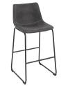 copy of Tabouret/chaise de bar TEXAS cuir rouge