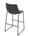 Chaise haute DJANGO gris vintage