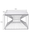 copy of Mesa de centro YAKAMOZ 90CM