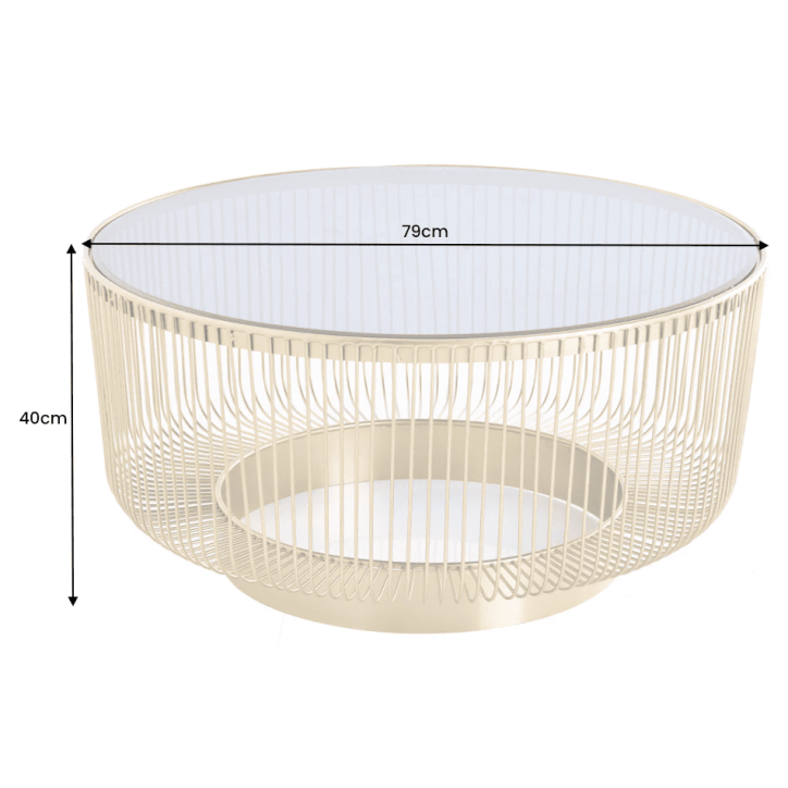 copy of Table basse YAKAMOZ  90CM