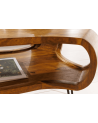 Table basse ORGANIC LIVING 100 cm en bois de sheesham naturel