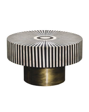 Tavolino BONE INLAY 60 cm