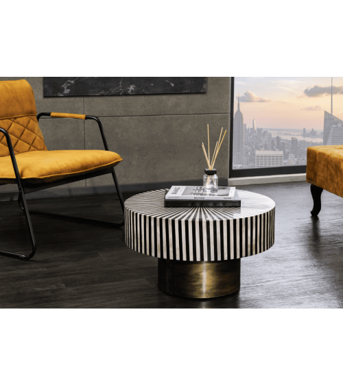Mesa de centro BONE INLAY 60 cm