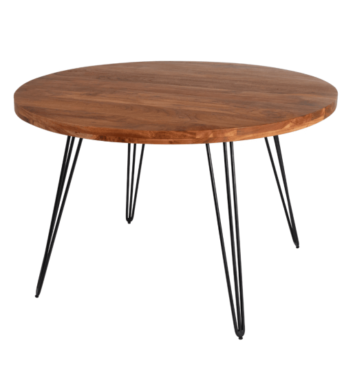 Mesa de comedor SCORPION redonda de 120 cm