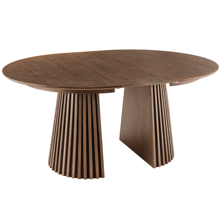 Mesa de comedor redonda extensible VALHALLA WOOD